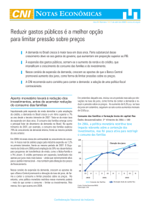 Reduzir gastos públicos é a melhor opção para limitar pressão