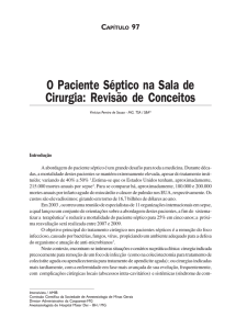 97 - O Paciente Séptico na Sala de Cirurgia Revisão de Conce.pmd