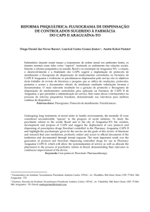 3. reforma psiquiátrica: fluxograma de dispensação de contro