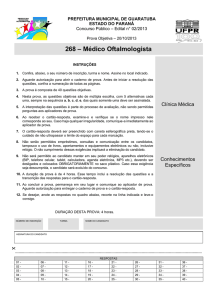 268 – Médico Oftalmologista - NC