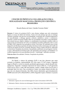 câncer de próstata e sua relação com a sexualidade