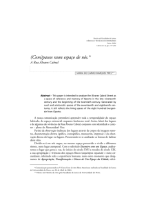 (Com)passos num espaço de nós : a Rua Álvares Cabral