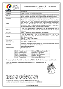 www.colegiocpc.com.br 05/12- (Quarta feira) História / Ciências