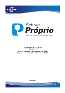 plano de negócios - Sistema de Acompanhmento de Processos