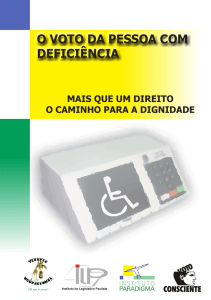 o voto da pessoa com deficiência