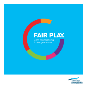 Brochura Fair Play - Autoridade da Concorrência