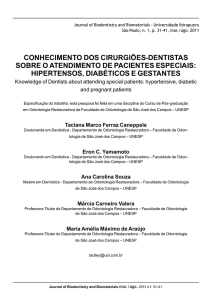 conhecimento dos cirurgiões-dentistas sobre o atendimento de