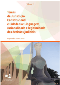 V1 - Temas de jurisdicao constitucional e cidadania