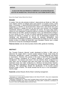 ARTIGO 1 Ciclo de vida do produto e marketing caso