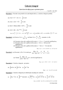 Revisao e reforço 1a Prova