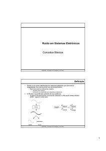 Introdução à analise de ruído