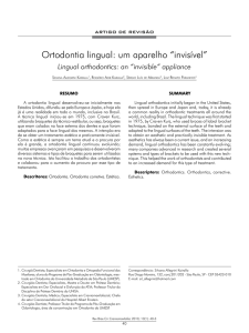 Ortodontia lingual: um aparelho “invisível”