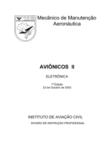 Mecânico de Manutenção Aeronáutica AVIÔNICOS II