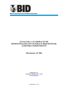 Documento AF-300 - Tesouro Nacional