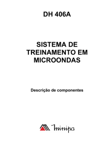 dh 406a sistema de treinamento em microondas