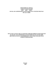 ministério da defesa exército brasileiro dep - dee - depa