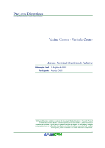 Vacina Contra - Varicela-Zoster