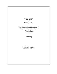 Tasigna - Prescrita Medicamentos