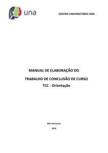 Manual de Trabalho de Conclusão de Curso – Engenharias