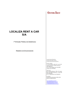 LOCALIZA RENT A CAR S/A