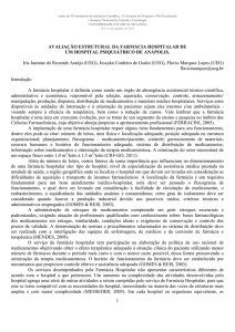 1 AVALIAÇÃO ESTRUTURAL DA FARMÁCIA
