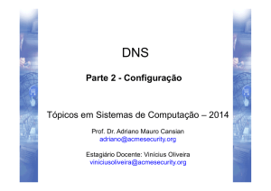 DNS - Parte 2 - Configuração