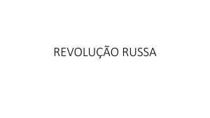 REVOLUÇÃO RUSSA