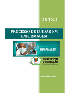 PROCESSO DE CUIDAR EM ENFERMAGEM