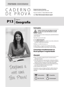 Professor [Geografia] (P13) - Secretaria Municipal de Educação