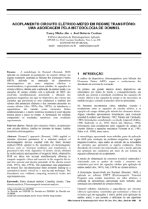 ACOPLAMENTO CIRCUITO ELÉTRICO