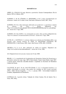 (org). Memória e patrimônio. Ensaios Contemporâneos. Rio de