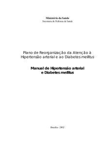 Plano de Reorganização da Atenção à Hipertensão