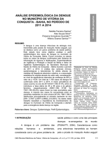 3 análise epidemiológica da dengue