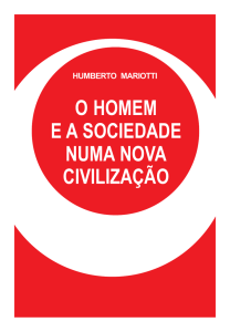 O Homem e a Sociedade numa Nova Civilização