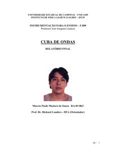 Cuba de ondas - IFGW