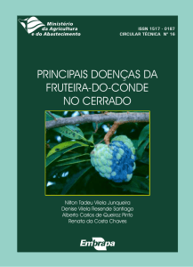 Principais Doenças da Fruteira-do-Conde no Cerrado