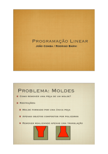 Problema: Moldes - Inf