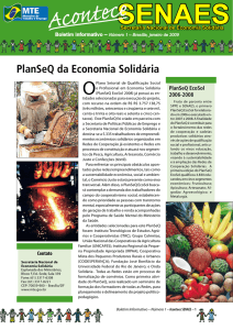 PlanSeQ da Economia Solidária