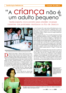 Cardiologia Pediátrica - Sociedade Brasileira de Cardiologia