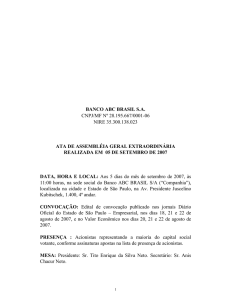 BANCO ABC BRASIL S.A. CNPJ/MF Nº 28.195.667/0001