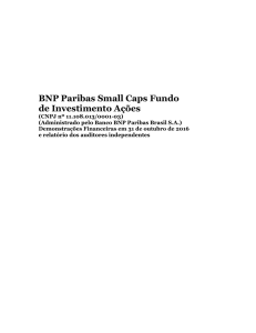 BNP Paribas Small Caps Fundo de Investimento Ações