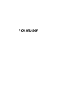 a nova intelig&ecirc;ncia