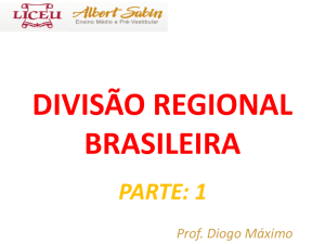 divisão regional - Liceu Albert Sabin