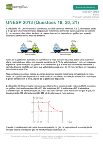 UNESP 2013 (Questões 19, 20, 21)