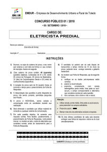 eletricista predial