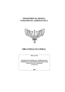 organização geral - Publicações DECEA