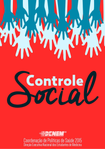 Cartilha – Controle Social – CPS