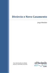 Divórcio e Novo Casamento