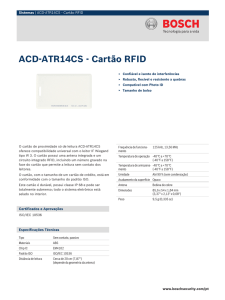 ACD-ATR14CS - Cartão RFID