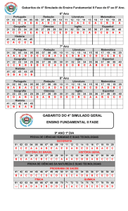 gabarito do 4° simulado geral ensino fundamental ii fase